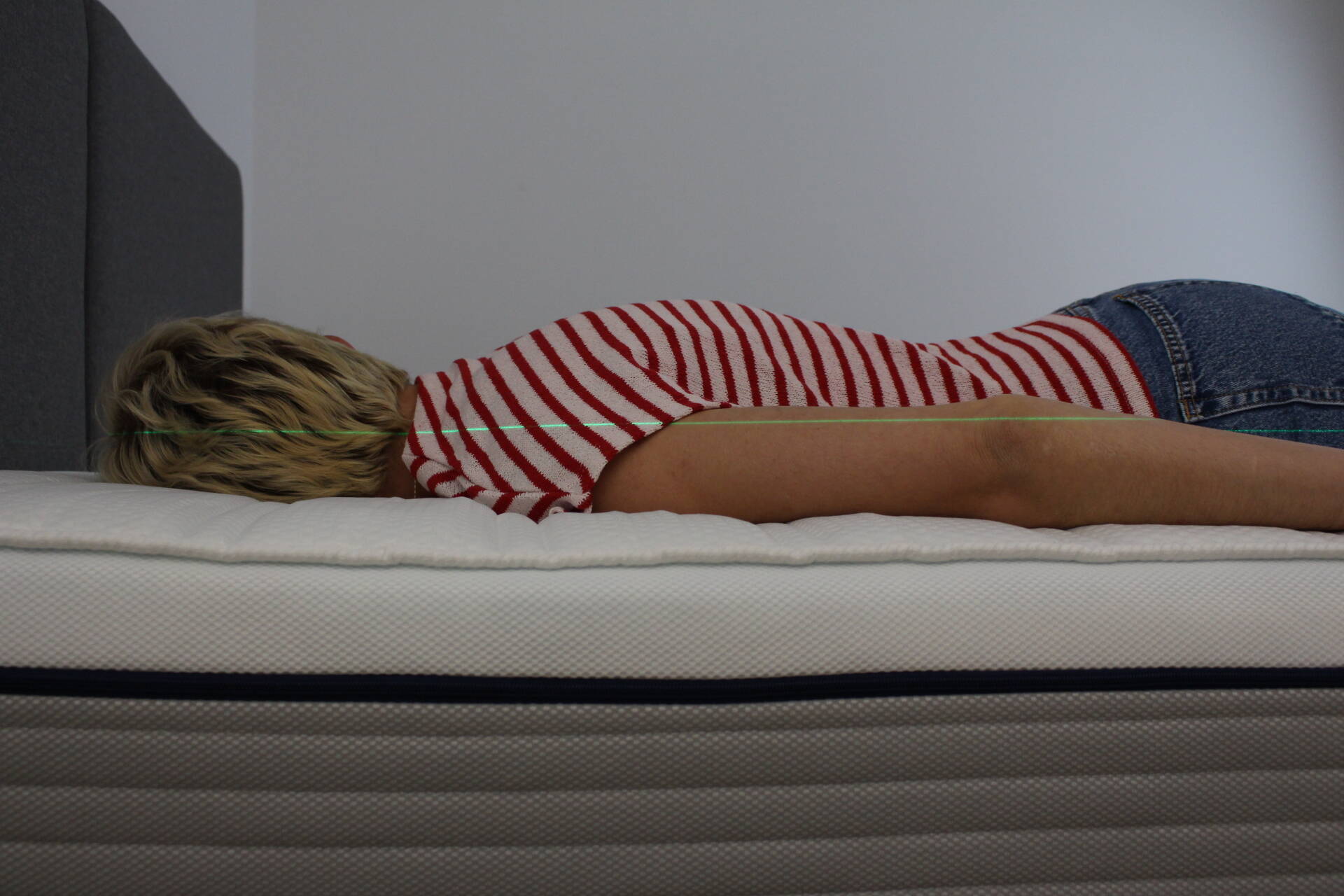 matelas bleu calin test